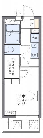 レオパレス伊勢吉の間取り画像