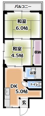 ラ・フォーレ古川橋の間取り画像