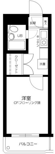 ハイタウン自由が丘の間取り画像