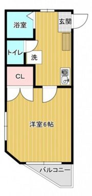 パームヒルズハラダの間取り画像