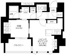 ローレルアイ東中野の間取り画像