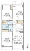 ISM武蔵浦和の間取り画像