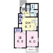 コンフォートヴィラ旭原Ⅱ号棟の間取り画像