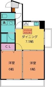 kakuozan 358の間取り画像