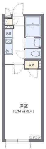 クレイノペルレシュロス Ⅹの間取り画像