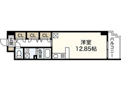 Le Chat 壱番館の間取り画像