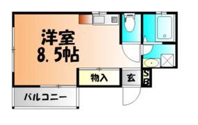 コーポTMの間取り画像