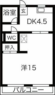 サンマンション本山の間取り画像