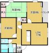 クイーンズコートB棟の間取り画像