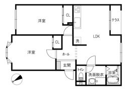 エクセレント・ビューB棟の間取り画像
