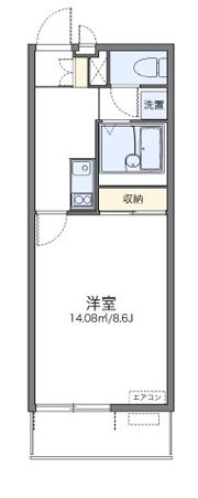 レオパレスサンハイムかわなかの間取り画像