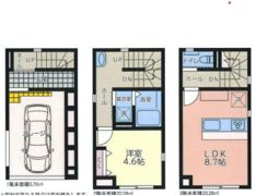中村町2丁目新築貸家の間取り画像