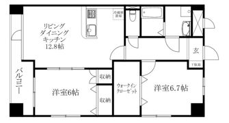 エル・ミオーレ朝生田の間取り画像