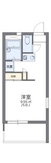 レオパレスヴィルヌーブの間取り画像