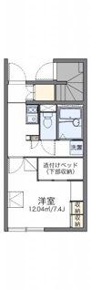 レオパレスラインⅡの間取り画像