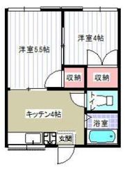 深田台ハイツの間取り画像