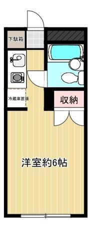 コンフォート西久保の間取り画像