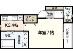 ホワイトキャッスル廿日市の間取り画像