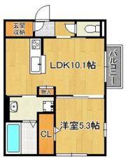 Moreplus砂津の間取り画像