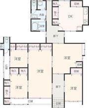 三浦郡葉山町下山口 貸戸建ての間取り画像