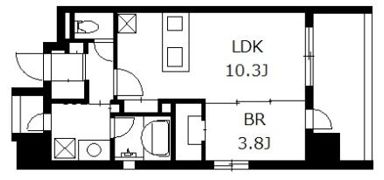ルジェンテ赤坂の間取り画像