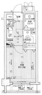 グランフォース九段の間取り画像