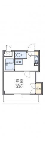 レオパレス楠の間取り画像