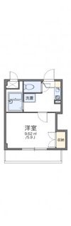 レオパレス楠の間取り画像