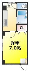 コーポ飯塚の間取り画像