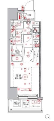 クレイシアIDZ横浜桜木町の間取り画像