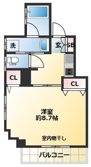 AxisFlow（アクシスフロー）の間取り画像