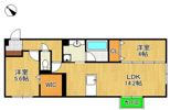 D-ROOM浅生の間取り画像