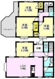 森下邸の間取り画像