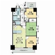 ライオンズマンション本川越駅前の間取り画像