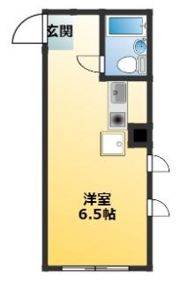 鶴田第一ビルの間取り画像