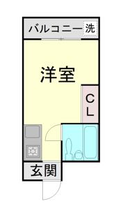 シルバーハイツ御影の間取り画像