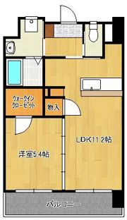 ミーナ原町の間取り画像