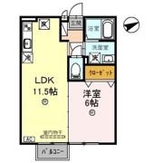 メゾン糺 Bの間取り画像
