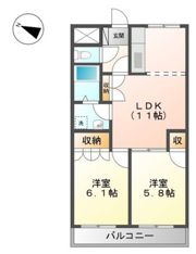 ラルジュ・ミリューの間取り画像