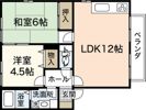プロムナードA棟の間取り画像