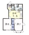 ティファニー B棟の間取り画像