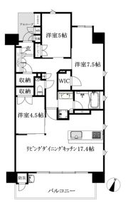 クレアホームズ松山東高前の間取り画像