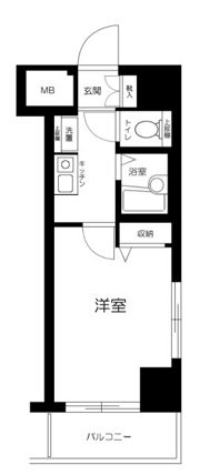 フェニックス日本橋三越前の間取り画像