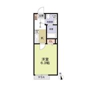 シャトン横浜上大岡の間取り画像