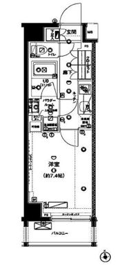 GENOVIA板橋west green veilの間取り画像