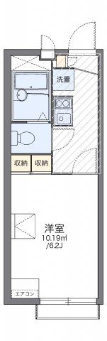 レオパレスJUNⅠの間取り画像