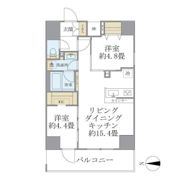 デュオフラッツ葛西の間取り画像