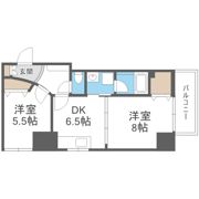 Zeus難波CUBEの間取り画像