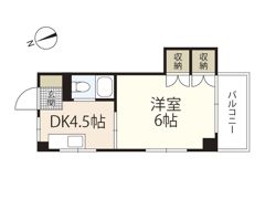 プロスパー楠木の間取り画像