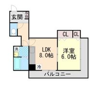フレミング六甲の間取り画像